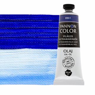 Pannoncolor olajfesték 810-1 világos ultramarinkék 38ml