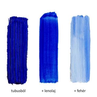 Pannoncolor  olajfesték 810-1 világos ultramarinkék 80ml
