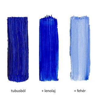 Pannoncolor  olajfesték 811-1 sötét ultramarinkék 80ml
