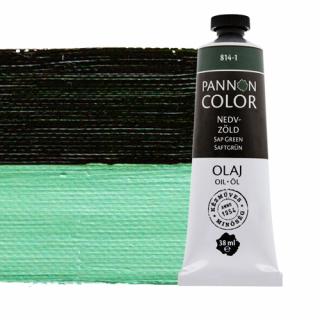 Pannoncolor olajfesték 814-1 nedvzöld 38ml