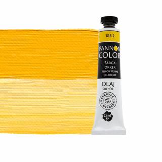 Pannoncolor olajfesték 816-2 sárga okker 22ml