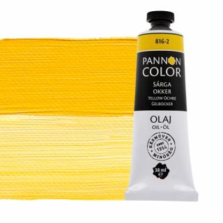 Pannoncolor olajfesték 816-2 sárga okker 38ml