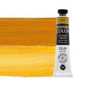 Pannoncolor olajfesték 817-1 világos okker 22ml