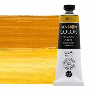 Pannoncolor olajfesték 817-1 világos okker 38ml