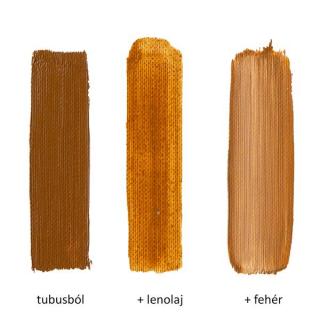 Pannoncolor  olajfesték 818-1 sötét okker 80ml