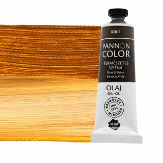 Pannoncolor olajfesték 820-1 természetes sziéna 38ml