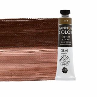 Pannoncolor olajfesték 821-1 égetett sziéna 22ml