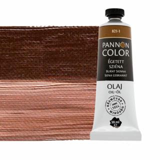 Pannoncolor olajfesték 821-1 égetett sziéna 38ml