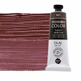 Pannoncolor olajfesték 824-1 caputmortum 38ml