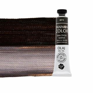 Pannoncolor olajfesték 827-2 Van Dyck barna 22ml