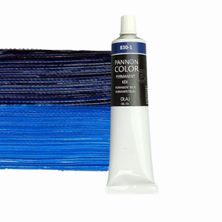 Pannoncolor  olajfesték 830-1 permanent kék 80ml