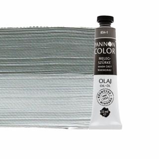 Pannoncolor olajfesték 834-1 melegszürke 22ml