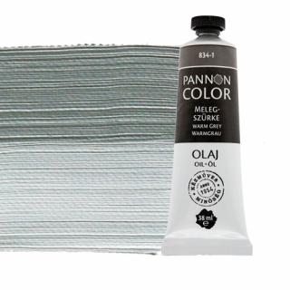 Pannoncolor olajfesték 834-1 melegszürke 38ml