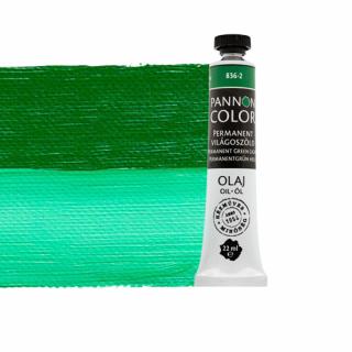 Pannoncolor olajfesték 836-2 permanent világoszöld 22ml