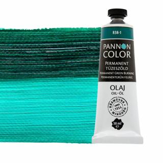 Pannoncolor olajfesték 838-1 permanent tüzeszöld 38ml