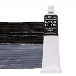 Pannoncolor  olajfesték 841-3 elefántcsontfekete 200ml