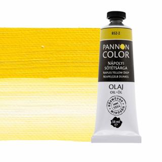 Pannoncolor olajfesték 852-2 nápolyi sötétsárga 38ml