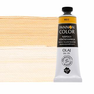 Pannoncolor olajfesték 853-2 nápolyi vörösessárga 38ml