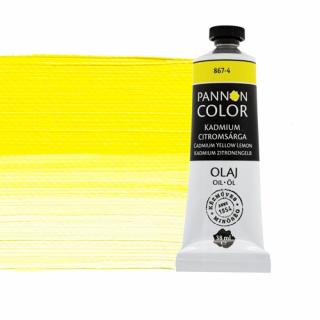 Pannoncolor olajfesték 867-4 kadmium citromsárga 38ml