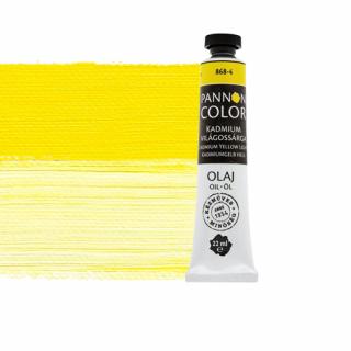 Pannoncolor olajfesték 868-4 kadmium világossárga 22ml