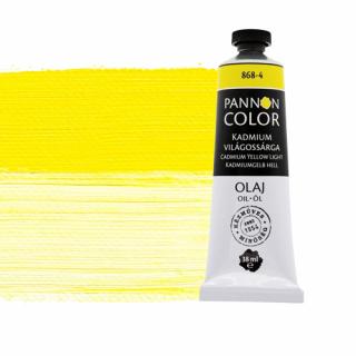 Pannoncolor olajfesték 868-4 kadmium világossárga 38ml