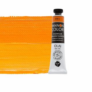 Pannoncolor olajfesték 870-4 kadmium narancssárga 22ml