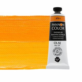 Pannoncolor olajfesték 870-4 kadmium narancssárga 38ml