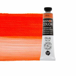 Pannoncolor olajfesték 871-4 kadmium világosvörös 22ml