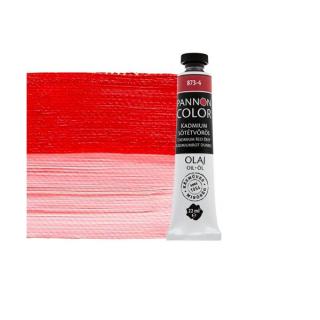 Pannoncolor  olajfesték 873-3 kadmium sötétvörös 22ml