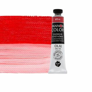 Pannoncolor olajfesték 873-4 kadmium sötétvörös 22ml