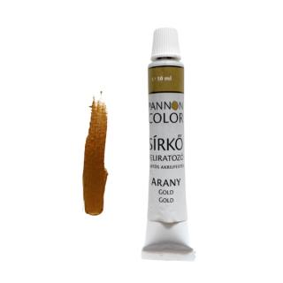 Pannoncolor sírkőfesték arany 10ml