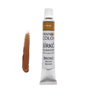 Pannoncolor sírkőfesték bronz 10ml