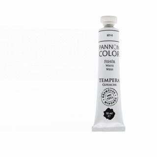 Pannoncolor tempera 601-0 fehér 18ml