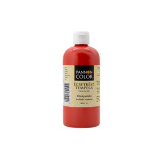 Pannoncolor tempera 602 középvörös ecsetkész 500ml