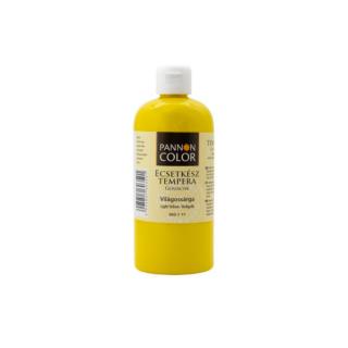 Pannoncolor tempera 603 világossárga ecsetkész 500ml