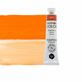 Pannoncolor tempera 605-1 narancs 18ml