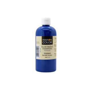 Pannoncolor tempera 609 középkék ecsetkész 500ml