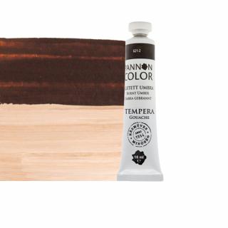 Pannoncolor tempera 621-2 égetett umbra 18ml