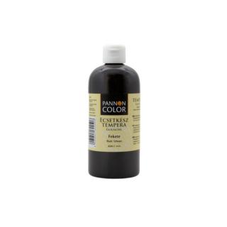 Pannoncolor tempera 624 fekete ecsetkész 500ml