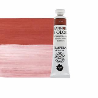 Pannoncolor tempera 625-1 vöröses barna 18ml