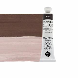 Pannoncolor tempera 627-1 sötétbarna 18ml