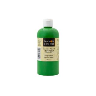 Pannoncolor tempera 642 világoszöld ecsetkész 500ml