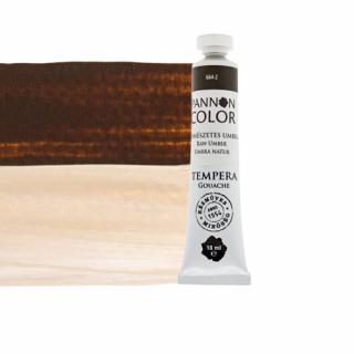 Pannoncolor tempera 664-2 természetes umbra 18ml