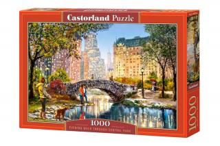 1000 db-os Castorland Puzzle -  Esti séta a Centrál Parkban