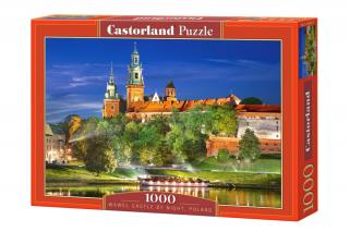 1000 db-os Castorland puzzle - Wawel kastély éjjel, Lengyelország