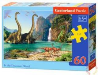 60 db-os Puzzle – A dinoszauruszok világa