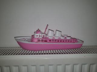 Hajó rózsaszín 30 cm