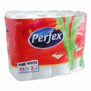 Perfex toalett papír 24 tekercs 3 rétegű