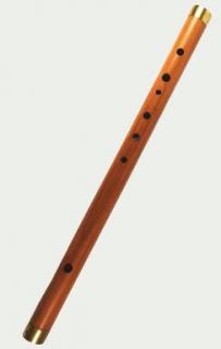 Reneszánsz fuvola C Szilvafából 36 cm