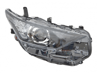 Toyota Auris fényszóró HIR2/LED jobb, V.-típ. (motoros) 2015-